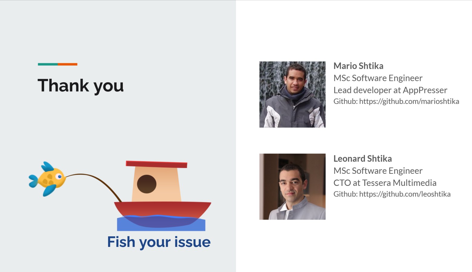 Fish your issue